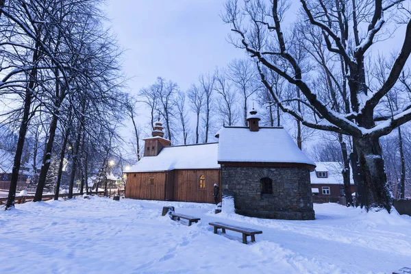 Kościół Matki Bożej Częstochowskiej Zakopanem Zakopane Małopolskie Polska — Zdjęcie stockowe