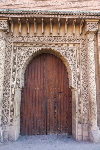 Old Door Medina Marrakesh Marrakesh Marrakesh Safi Morocco — Stock Photo, Image