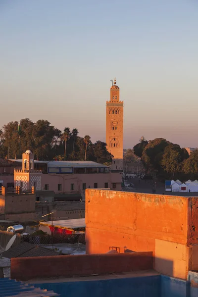 Mesquita Koutoubia Marraquexe Marraquexe Marraquexe Safi Marrocos — Fotografia de Stock