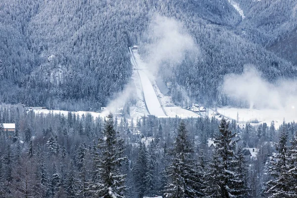 Saut à ski à Zakopane — Photo