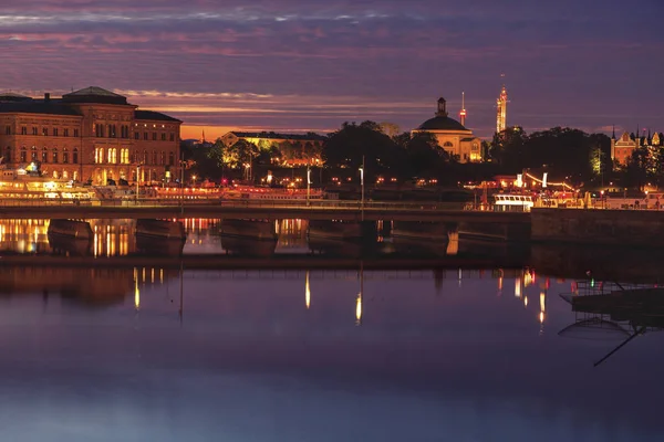 Panorama Stockholmu — Stock fotografie