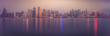 Doha Panoraması şafak