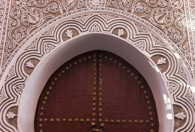 Marakeş eski kasabasında kapı