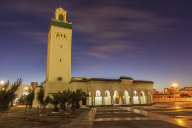 Moulay Abd el Aziz Mosque in Laayoune clipart