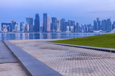 Doha Panoraması şafak