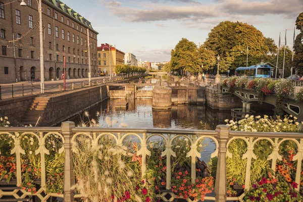 Canal in Gothenburg — Stock Photo, Image