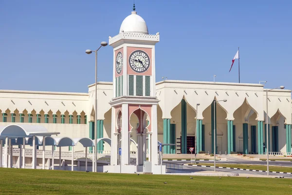 Πύργος ρολογιού στη Ντόχα — Φωτογραφία Αρχείου