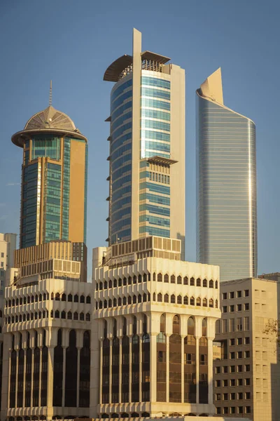 Αρχιτεκτονική πόλη του Κουβέιτ — Φωτογραφία Αρχείου