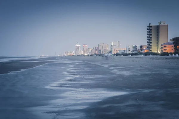 Beach in South Padre Island, Texas Stock Photo