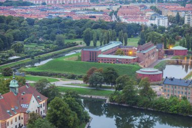 Malmö'nün havadan görünümü