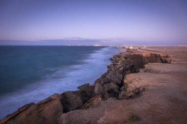 Dakhla'da okyanus kıyısı