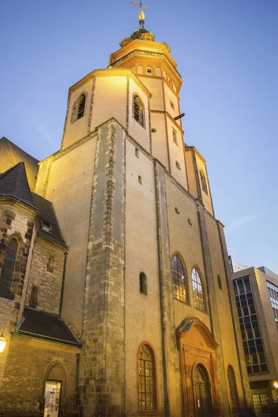 Kościół św w Lipsku — Zdjęcie stockowe