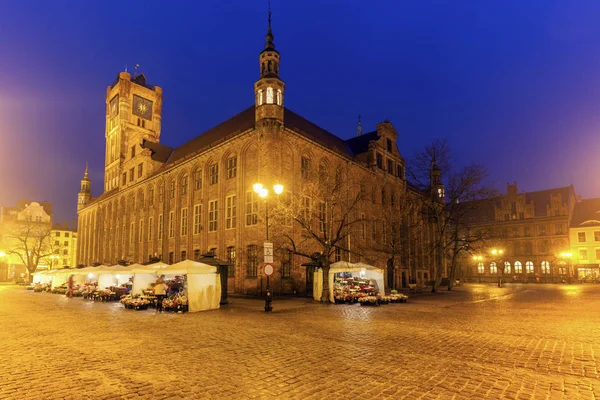 Torun'da eski Belediye Binası — Stok fotoğraf