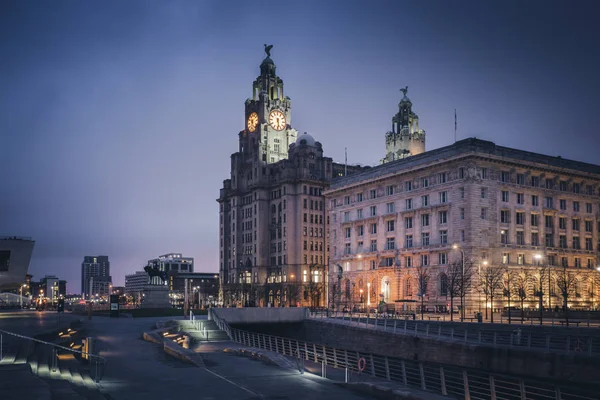 Royal wątroby w Liverpoolu — Zdjęcie stockowe