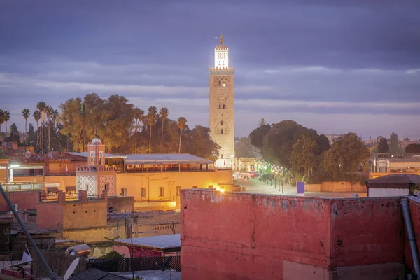 Koutoubia Mosque in Marrakesh — Stock Photo, Image