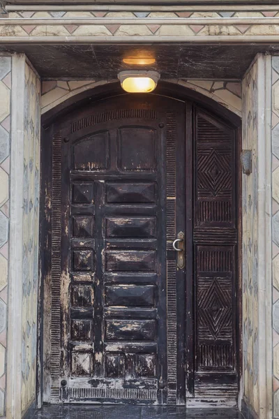 Porta velha em Dakhla — Fotografia de Stock