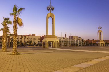 Place of Mechouar in Laayoune clipart