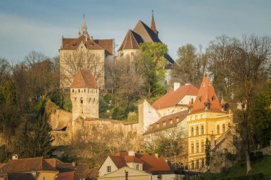 Sighisoara'nın eski mimarisi 