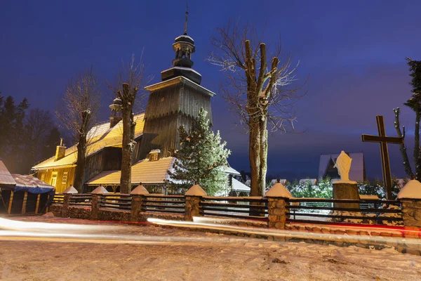 Chiesa di San Giovanni Evangelista a Zakopane — Foto Stock