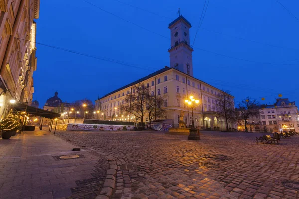 Lviv Rathaus — Stockfoto