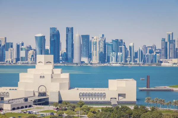 Doha Panoraması — Stok fotoğraf