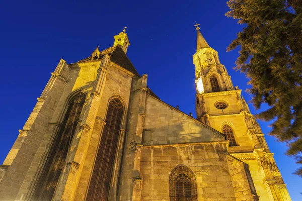 Kościół św. Michała w Cluj-Napoca — Zdjęcie stockowe