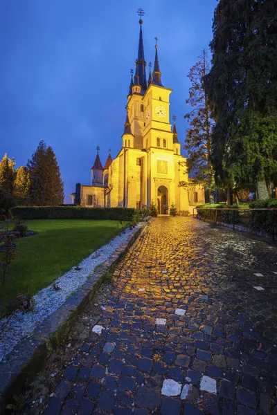 St. Nicholas Church in Brasov — Stock Photo, Image