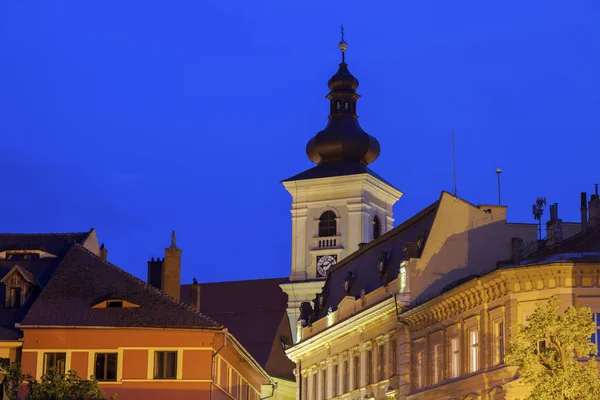 Kostel svaté Trojice ve Sibiu — Stock fotografie