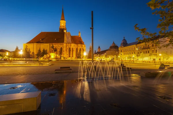 Szent Mihály templom Kolozsváron — Stock Fotó