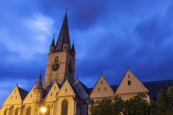 Cattedrale evangelica di Santa Maria in Sibiu — Foto Stock