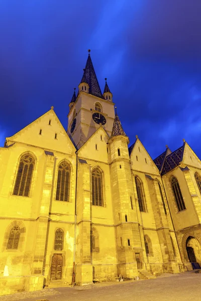 Catedral Evangélica de Santa María en Sibiu —  Fotos de Stock