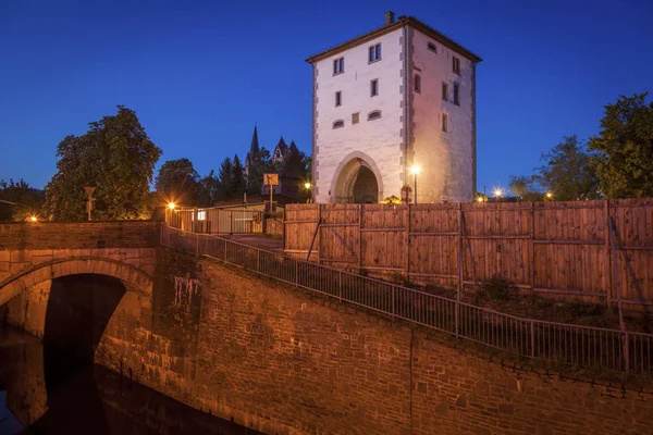 Vieux pont de Lahn dans le Limbourg — Photo