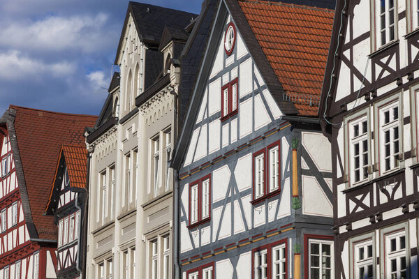 Old town of Alsfeld. Alsfeld, Hesse, Germany.