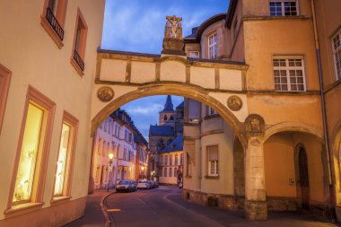 Gece Trier Panoraması