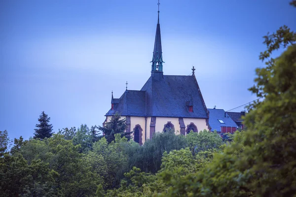 Capela na colina em Trier — Fotografia de Stock