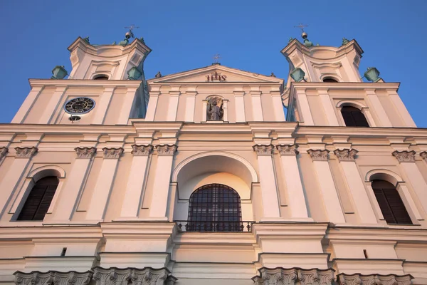 Собор Святого Франциска Ксаверия в Гродно — стоковое фото
