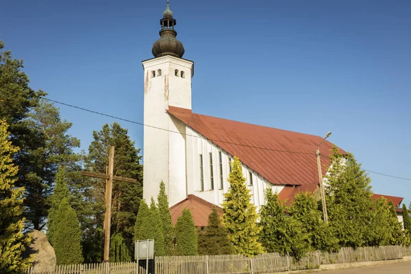 Gawrych Ruda Maximilian Kolbe Kilisesi — Stok fotoğraf