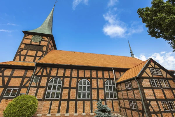 Kirche des heiligen Herzens Jesus in Stegna — Stockfoto