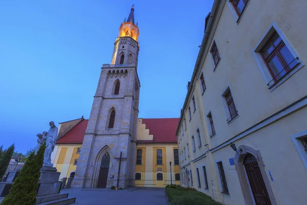 Kościół Matki Bożej Nieustającej Pomocy w Bolesławcu — Zdjęcie stockowe