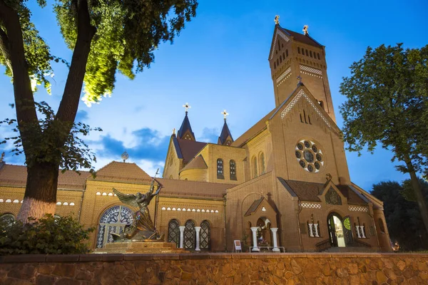 Saint Simon and Saint Helena Church on Independence Square in Mi