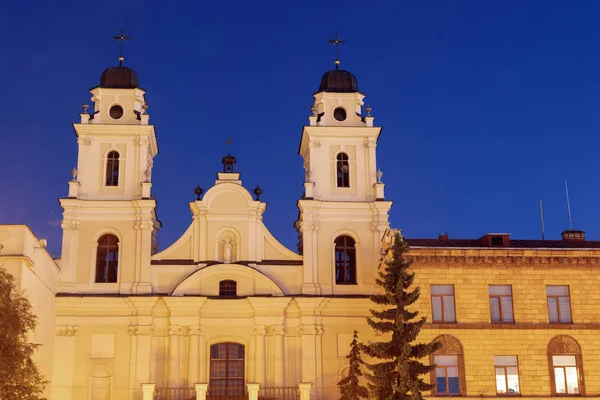Holy Name of Mary Cathedral in Minsk — Stock Photo, Image