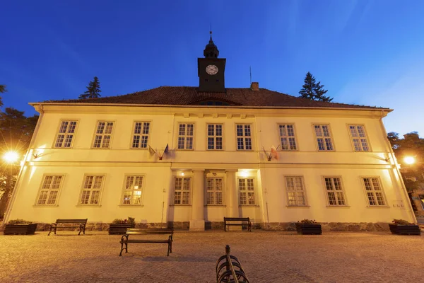 City hall on main square in Reszel — Stock Photo, Image