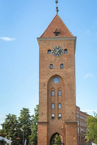 Wieża Elblag Gate — Zdjęcie stockowe
