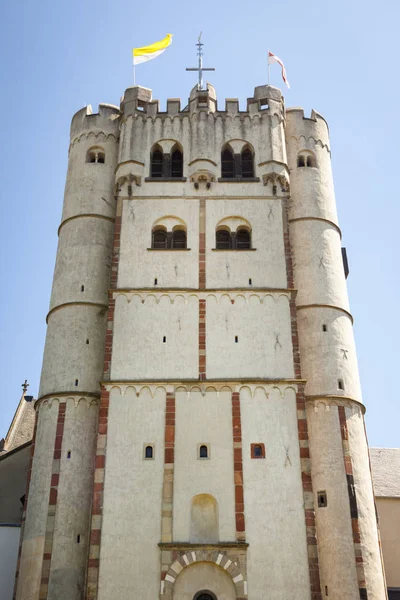 St. Martin and Severus Church in Munstermaifeld — Stock Photo, Image