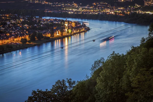 Panorama van Koblenz — Stockfoto