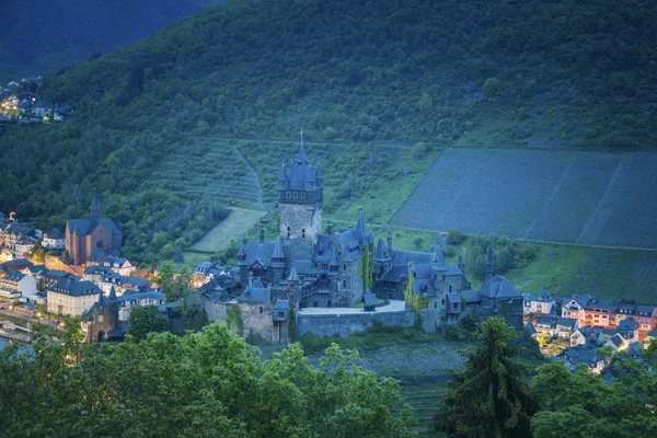 Panorama Cochem — Zdjęcie stockowe