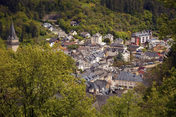 Vianden panorama — Stockfoto