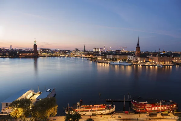 Панорама Стокгольма — стоковое фото