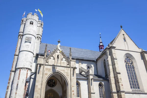Церква Святого Мартіна і Северуса в Мунстермайфельде — стокове фото