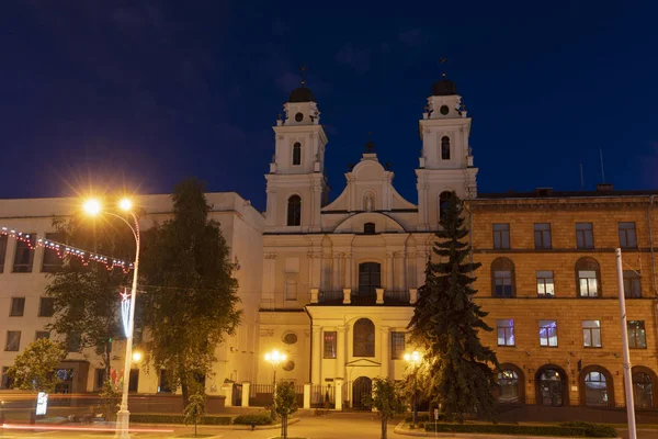 Heilige naam van de kathedraal van Mary in Minsk — Stockfoto